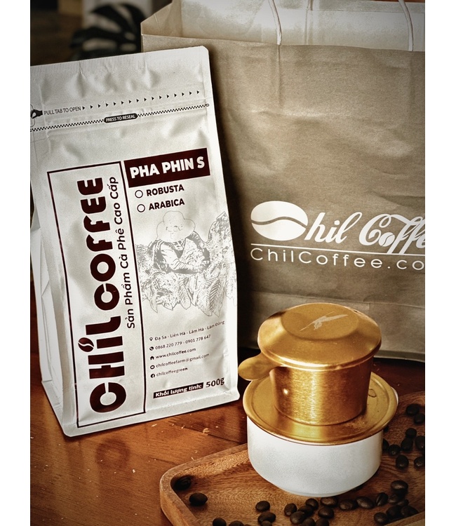 Cà phê pha phin Chil Coffee 500 gram
