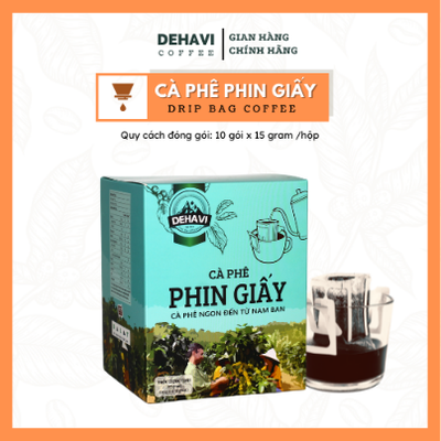 Cà phê phin giấy Dehavi