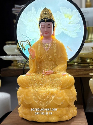 Trọn bộ Tượng Quan Âm Bồ Tát Ngồi thờ trong nhà đẹp nhất QABT-149