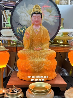 Trọn bộ Tượng Quan Âm Bồ Tát Ngồi thờ trong nhà đẹp nhất QABT-149