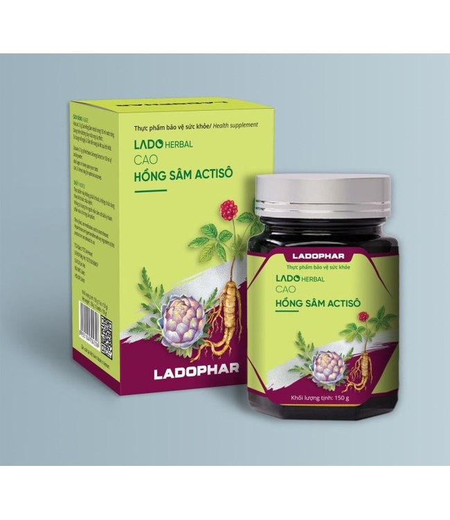 LadoHerbal Cao Hồng Sâm Actiso