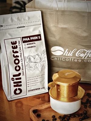 Cà phê pha phin Chil Coffee 500 gram