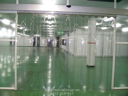 Rèm nhựa PVC dẻo trong suốt