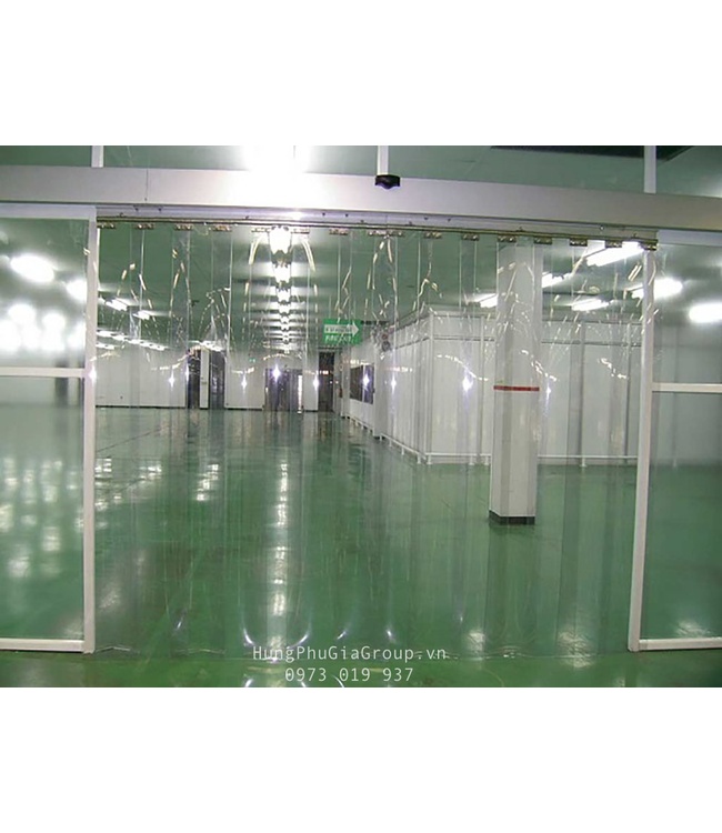 Rèm nhựa PVC dẻo trong suốt